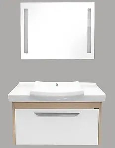 Тумба-умывальник подвесная Comforty Киото 90П белый/сосна лоредо 00003126707CF Тумба-умывальник подвесная Comforty Киото 90П белый/сосна лоредо 00003126707CF, 4