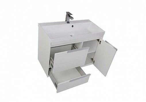 Тумба под умывальник Aquanet Тиволи 90 белый 00180056