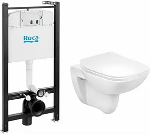 Комплект 4 в 1 Roca Debba Rimless 893104970, 1