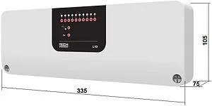 Проводной контроллер 10 зон НЗ 230В TECH ST-L-10 WG.20.0097, 2