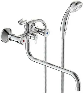 Смеситель для ванны Vidima Life хром BA363AA Смеситель для ванны Vidima Life хром BA363AA, 1