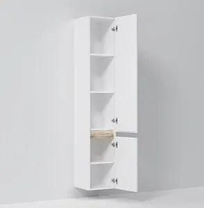 Шкаф-пенал подвесной Am.Pm X-Joy 30 R белый/светлое дерево M85ACHR0306WG, 3