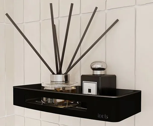 Полка IDDIS Optima Home чёрный матовый SHE10SBi44