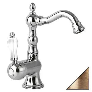 Смеситель для раковины Cezares Venezia бронза/белый VENEZIA-LSM2-02-Bi Смеситель для раковины Cezares Venezia бронза/белый VENEZIA-LSM2-02-Bi, 1