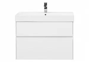 Тумба под умывальник Aquanet Бруклин 85 белый 00203960, 5