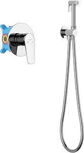 Гигиенический душ со смесителем Aquatek Бетта хром AQ1119CR, 1