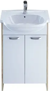 Тумба под умывальник напольная Milardo Volga 60 белый/дерево VOL60W2M95 Тумба под умывальник напольная Milardo Volga 60 белый/дерево VOL60W2M95, 3