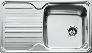 Мойка кухонная Teka Classic 1B 1D нержавеющая сталь полированная 10119056 Мойка кухонная Teka Classic 1B 1D нержавеющая сталь полированная 10119056, 1