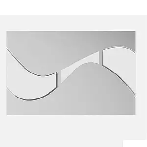 Клавиша смыва для унитаза Sanit Hela 16.736.00..0006 кнопки/белый глянцевый, панель/хром глянцевый Клавиша смыва для унитаза Sanit Hela 16.736.00..0006 кнопки/белый глянцевый, панель/хром глянцевый, 3