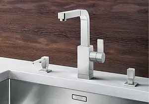 Смеситель для кухни с выдвижным изливом Blanco Levos-S нержавеющая сталь 514918 Смеситель для кухни с выдвижным изливом Blanco Levos-S нержавеющая сталь 514918, 2