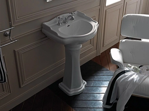 Раковина Kerasan Retro 55 белый 104501*1 Раковина Kerasan Retro 55 белый 104501*1