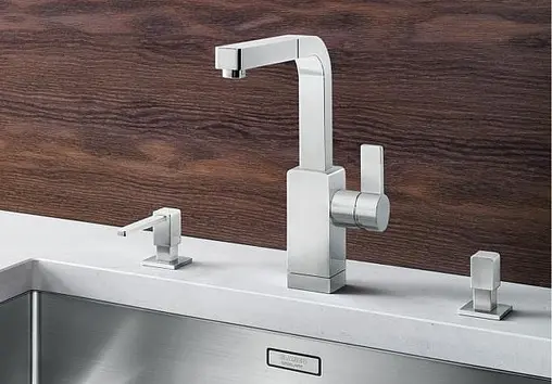 Смеситель для кухни с выдвижным изливом Blanco Levos-S нержавеющая сталь 514918