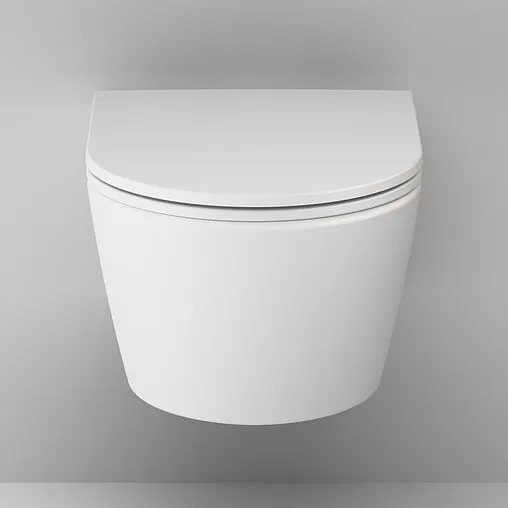 Унитаз подвесной безободковый Am.Pm Func FlashClean белый матовый C8F1700MWSC