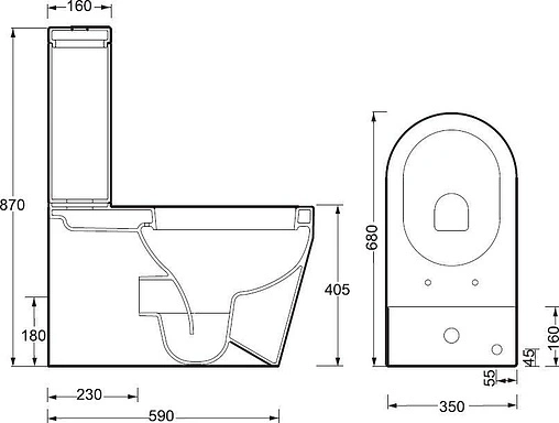 Унитаз-компакт BelBagno Genius белый BB541CP+BB541T Унитаз-компакт BelBagno Genius белый BB541CP+BB541T
