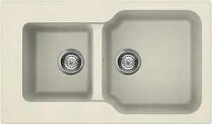Мойка кухонная Omoikiri Maru 86-2-BE ваниль 4993285, 1
