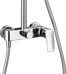 Душевая система со смесителем для душа Aquatek Вега хром AQ2060CR Душевая система со смесителем для душа Aquatek Вега хром AQ2060CR, 3