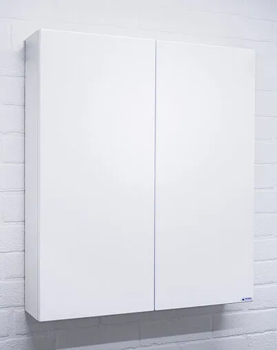 Шкаф двухстворчатый Айсберг Норма 02-60 белый DA1651H