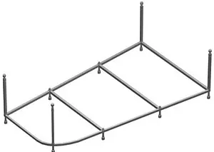 Каркас для ванны Am.Pm Spirit 160х100 W72A-160-100W-R2 Каркас для ванны Am.Pm Spirit 160х100 W72A-160-100W-R2, 1