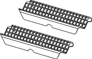 Решетка для волос для сифона TECEdrainprofile 674002 Решетка для волос для сифона TECEdrainprofile 674002, 2