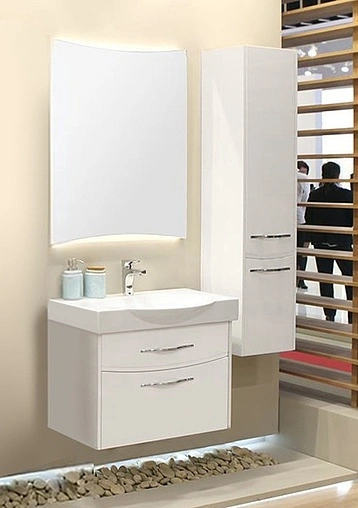 Тумба под умывальник подвесная Aquaton Инфинити 65 белый 1A196901IF010