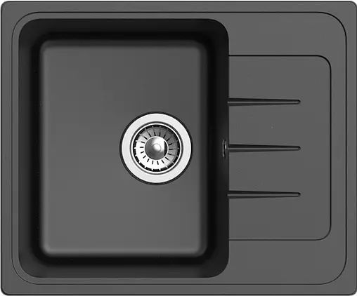 Мойка кухонная Ewigstein Elegant E-R45F черный