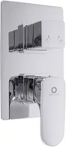 Смеситель для ванны скрытого монтажа Rav Slezak Yukon хром YU186K, 1