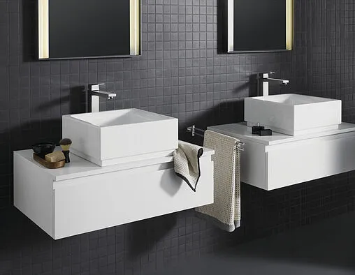 Смеситель для раковины Grohe Eurocube хром 23406000 Смеситель для раковины Grohe Eurocube хром 23406000