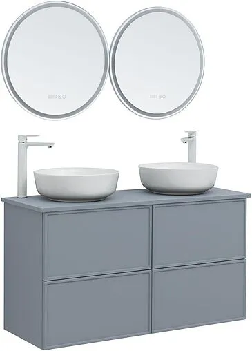 Тумба под умывальник Aquanet Арт 60 мисти грин 00313274