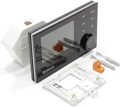 Комнатный терморегулятор Buderus RC310 Black 7738111127