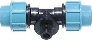 Тройник компрессионный переходной 25мм x ½&quot;н x 25мм Unipump 37823, 5