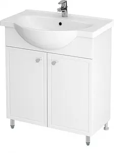 Тумба-умывальник напольная Cersanit Sido 70 белый F-SU-SIDO-NATI70+S-UM-NAT70/1-w Тумба-умывальник напольная Cersanit Sido 70 белый F-SU-SIDO-NATI70+S-UM-NAT70/1-w, 1