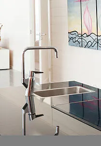 Смеситель для кухни Oras Optima хром/чёрный 2733F, 5