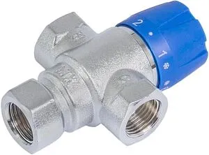 Трехходовой термостатический смесительный клапан ¾&quot; +30...+60°С TIM TMV811-03, 2