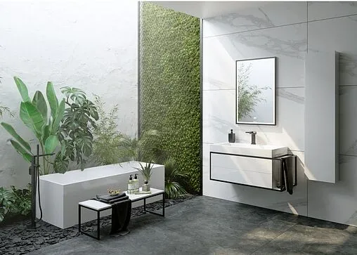 Тумба под умывальник подвесная Clarberg Logic T10/L белый LOG0110L Тумба под умывальник подвесная Clarberg Logic T10/L белый LOG0110L