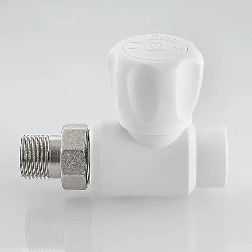 Кран шаровый с американкой с переходом на пп трубу 25мм x ¾&quot;н Valtec VTp.717.0.02505