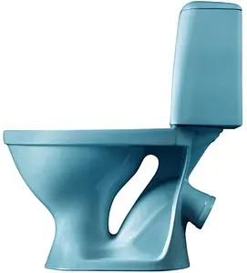 Унитаз-компакт Santeri Соната голубой 1.P201.2.S06.00B.F, 5