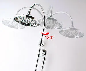 Душевая система со смесителем для душа Bossini Retro хром L01526.030 Душевая система со смесителем для душа Bossini Retro хром L01526.030, 4