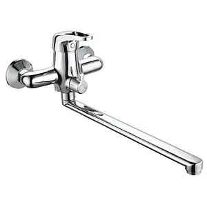 Смеситель для ванны с длинным изливом Gross Aqua Optima хром 7518511C-35F Смеситель для ванны с длинным изливом Gross Aqua Optima хром 7518511C-35F, 1