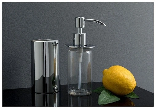 Дозатор для жидкого мыла Aquanet хром 8189