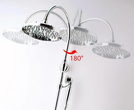 Душевая система со смесителем для душа Bossini Retro хром L01526.030