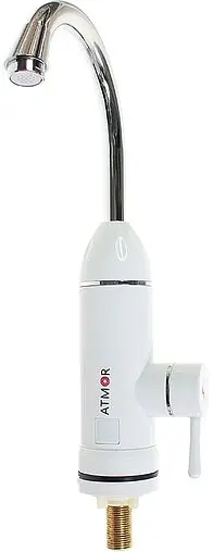 Водонагреватель проточный электрический Atmor Tap 3 KW белый/хром 3520061