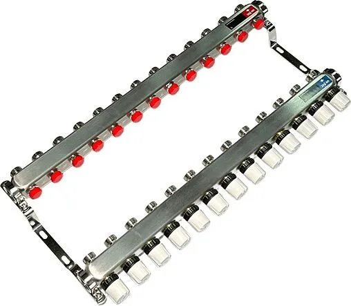Группа коллекторная без расходомеров 13 отводов 1&quot;в/в x ¾&quot;ек Uni-fitt TECHNO 451W4313