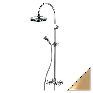 Душевая система со смесителем для душа Bossini Retro бронза L01526.022 Душевая система со смесителем для душа Bossini Retro бронза L01526.022, 1