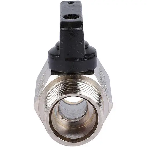 Кран шаровый мини ½"в x ½"н Bugatti Kansas 08050021