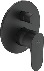 Смеситель для ванны скрытого монтажа Ideal Standard Cerafine O чёрный матовый/хром A7193XG, 1