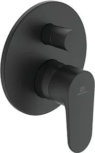 Смеситель для ванны скрытого монтажа Ideal Standard Cerafine O чёрный матовый/хром A7350XG, 1