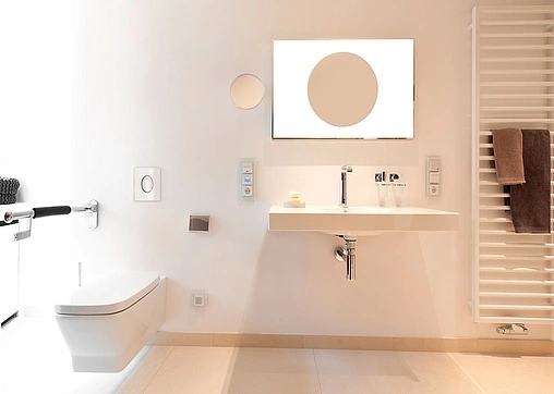 Клавиша смыва для унитаза Grohe Skate Air 38564000 хром глянцевый