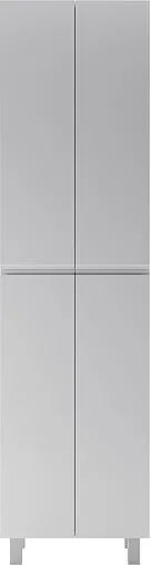 Шкаф-пенал напольный Домино Graffo 50 светло-серый DGr2424P