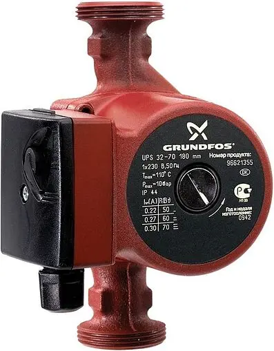 Насос циркуляционный Grundfos UPS 32-70 180 96621355