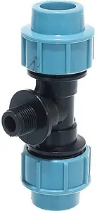 Тройник компрессионный переходной 25мм x ½&quot;н x 25мм Unipump 37823, 3